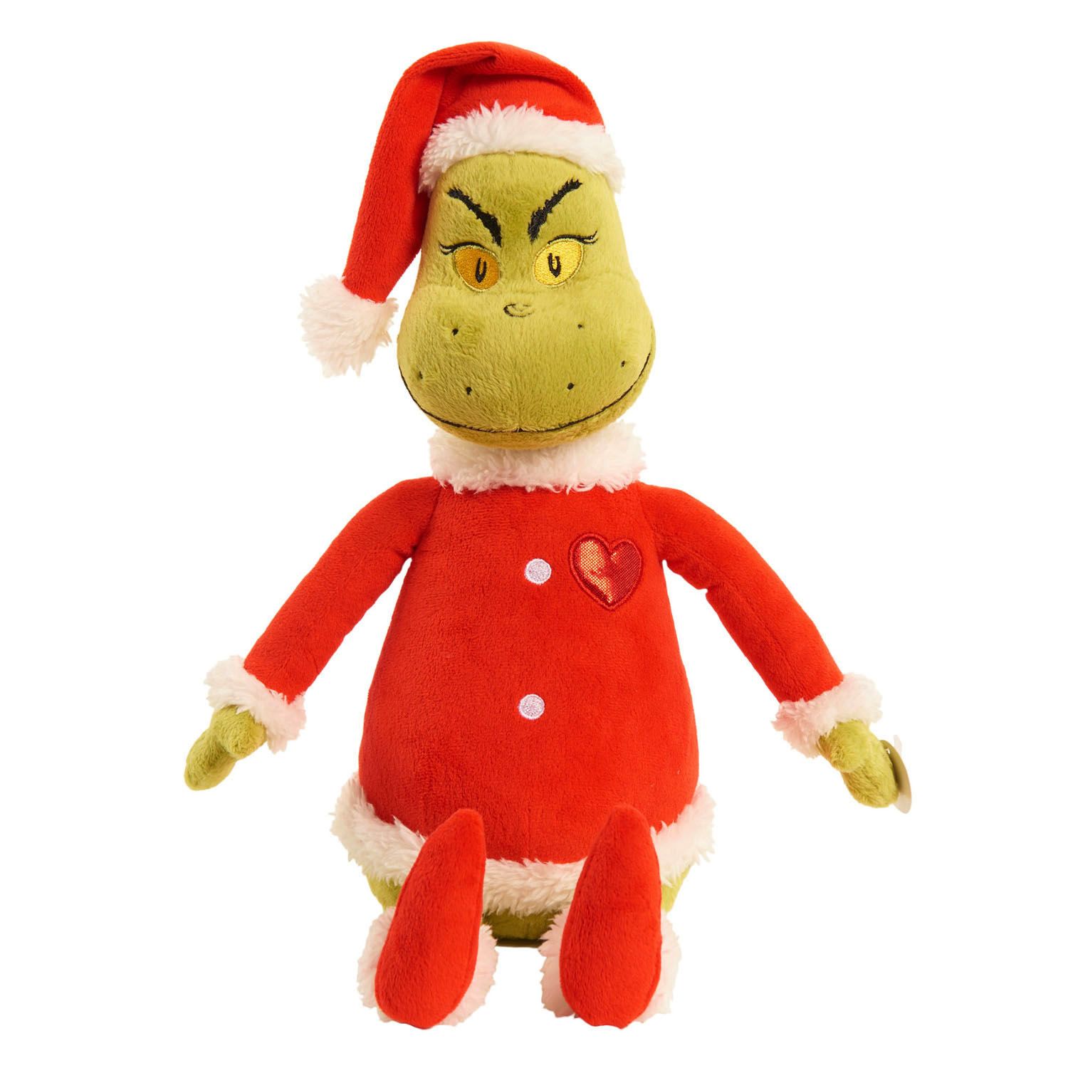 grinch singing plush