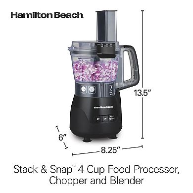 Hamilton Beach 4-Cup Mini Food Processor
