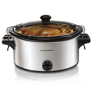 Hamilton Beach 6-qt. Stay or Go Slow Cooker 