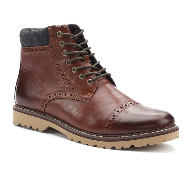 BRAND NEW Sonoma Goods For Life® Reddan Men\'s Brown Casual Boots Size 10 mens sonoma boots products for sale | eBay main image 4