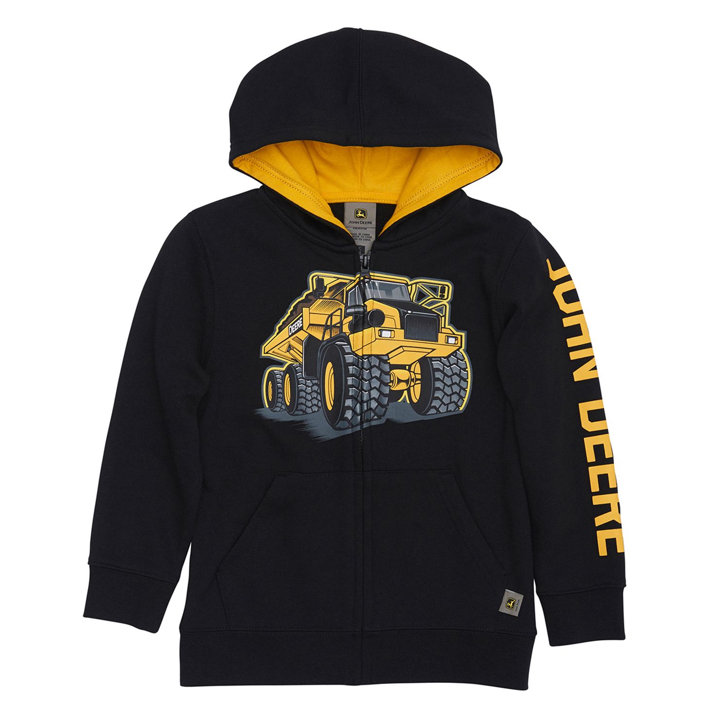 john deere zipper hoodie