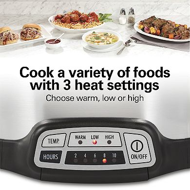 Hamilton Beach 6-qt. Programmable Slow Cooker
