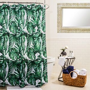 Splash Home Palm Balsa Shower Curtain