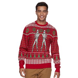 Men's Star Wars Stormtrooper Ugly Christmas Sweater