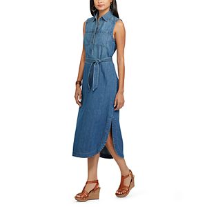 Women's Chaps Jean Shirtdress