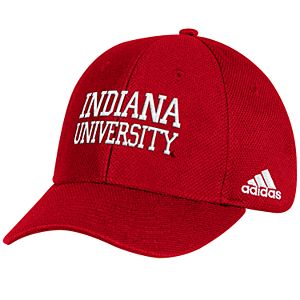 Adult adidas Indiana Hoosiers Structured Adjustable Cap