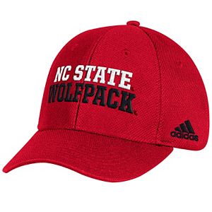 Adult adidas North Carolina State Wolfpack Structured Adjustable Cap