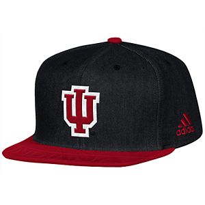 Adult adidas Indiana Hoosiers Player Snapback Cap