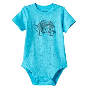 Baby Boy Jumping Beans® Patchwork Turtle Bodysuit