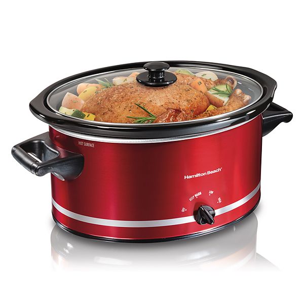 Hamilton Beach 8qt. Metallic Slow Cooker