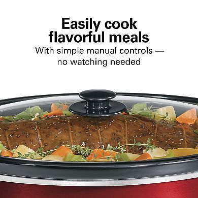 Hamilton Beach 8-qt. Metallic Slow Cooker