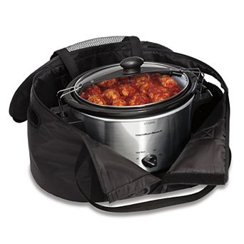 Hamilton Beach Crock Caddy Slow Cooker Travel Case