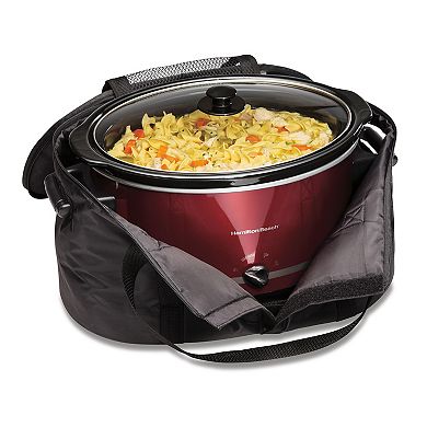 Hamilton Beach Crock Caddy Slow Cooker Travel Case