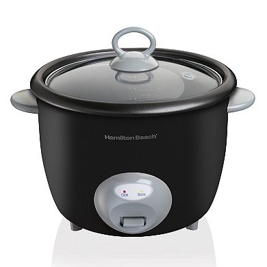 Hamilton Beach 20-Cup Glass Lid Rice Cooker
