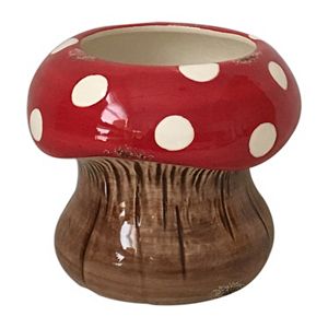 Celebrate Spring Together Large Indoor \/ Outdoor Decorative Mushroom Planter