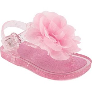 Baby Girl Wee Kids Flower Jelly Crib Sandals