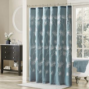 Madison Park Cora Embroidered Shower Curtain