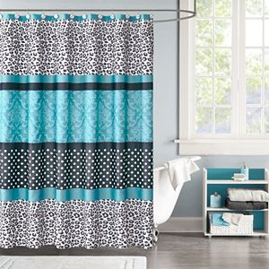 Mi Zone Camille Microfiber Shower Curtain