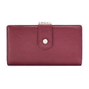 Apt. 9® Soho Leather RFID-Blocking Tab Clutch