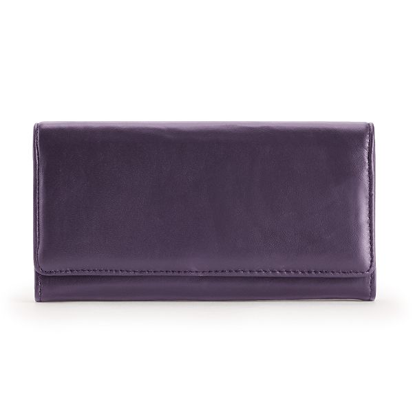 Sonoma Goods For Life® Lambskin Leather RFID-Blocking Full Clutch