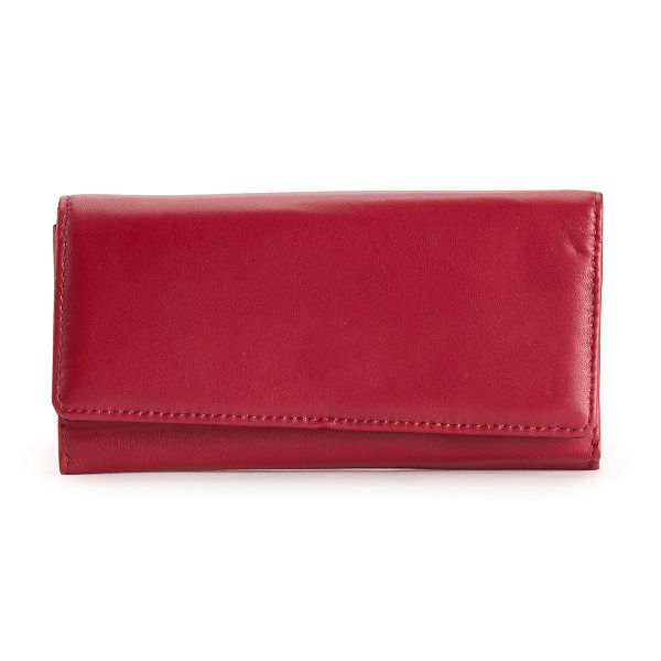 Sonoma Goods For Life® Lambskin Leather RFID-Blocking Full Clutch