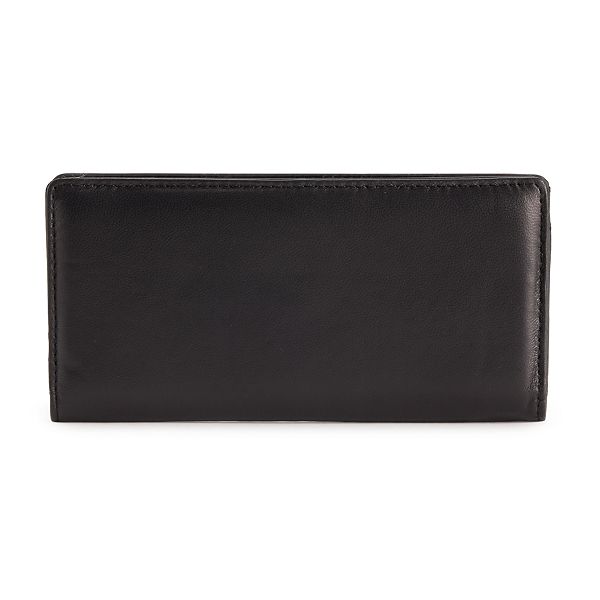 Sonoma Goods For Life® Lambskin Leather RFID-Blocking Slim Clutch Wallet
