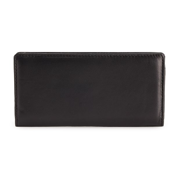 RFID Men's Zip Around Wallet Black-Blue, Wallets, Mid Season Sale