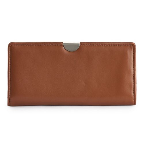 Apt. 9® Lambskin Leather RFID-Blocking Slim Clutch Wallet