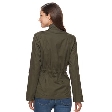 Women's Croft & Barrow® 4-Pocket Utility Jacket