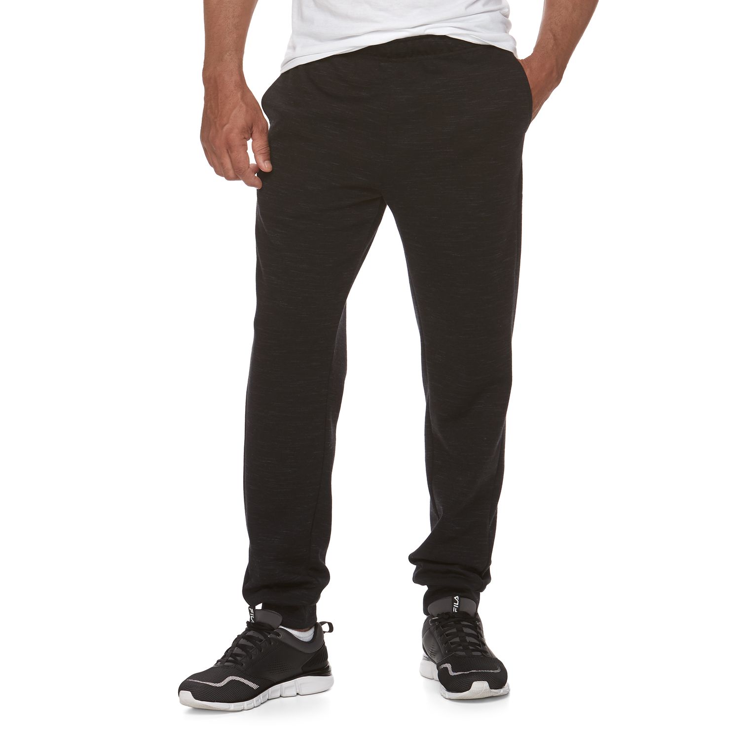 men's fila sport fleece 2.0 tapered jogger pants