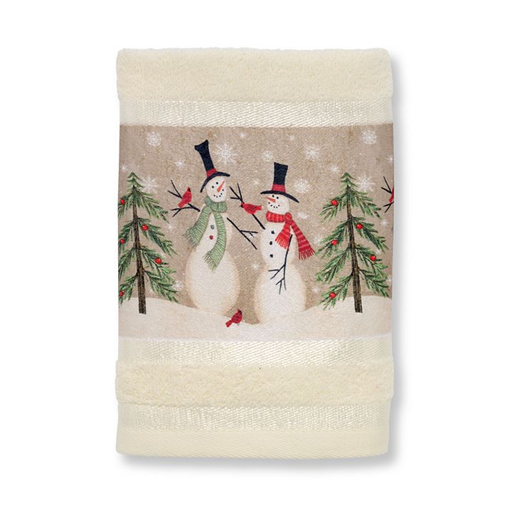 Avanti Snowman Bathroom Accessories Collection