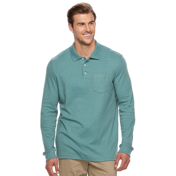 Big & Tall Croft & Barrow® Classic-Fit Easy-Care Interlock Polo