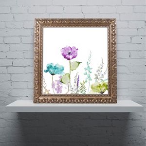 Trademark Fine Art Avril I Ornate Framed Wall Art