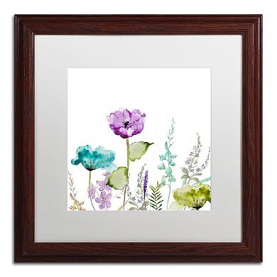 Trademark Fine Art Avril I Traditional Framed Wall Art
