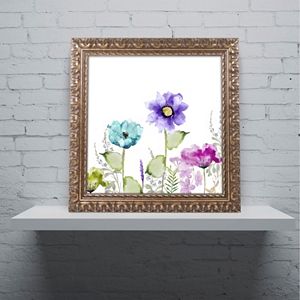 Trademark Fine Art Avril II Ornate Framed Wall Art