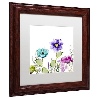 Trademark Fine Art Avril II Traditional Framed Wall Art