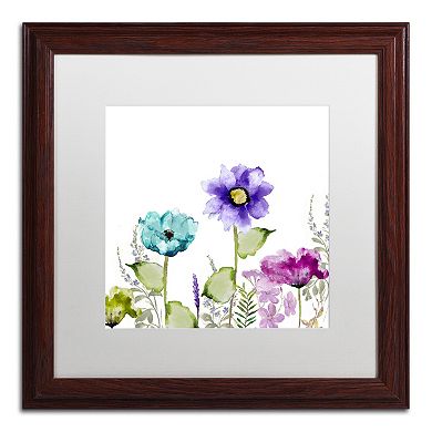 Trademark Fine Art Avril II Traditional Framed Wall Art
