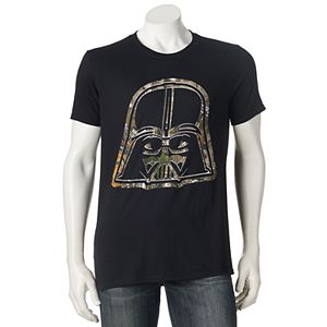 Men's Star Wars Darth Vader Realtree Camo Icon Tee