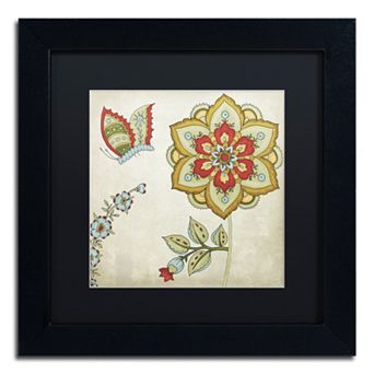 Trademark Fine Art Sasha I Black Framed Wall Art