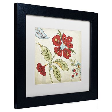 Trademark Fine Art Sasha II Black Framed Wall Art