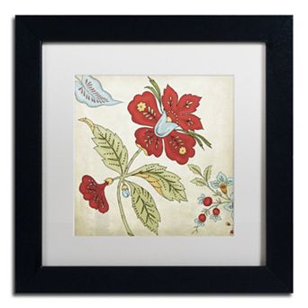 Trademark Fine Art Sasha II Black Framed Wall Art