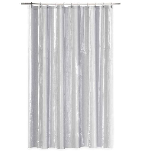 Splash Home Anti Mildew Shower Curtain Liner