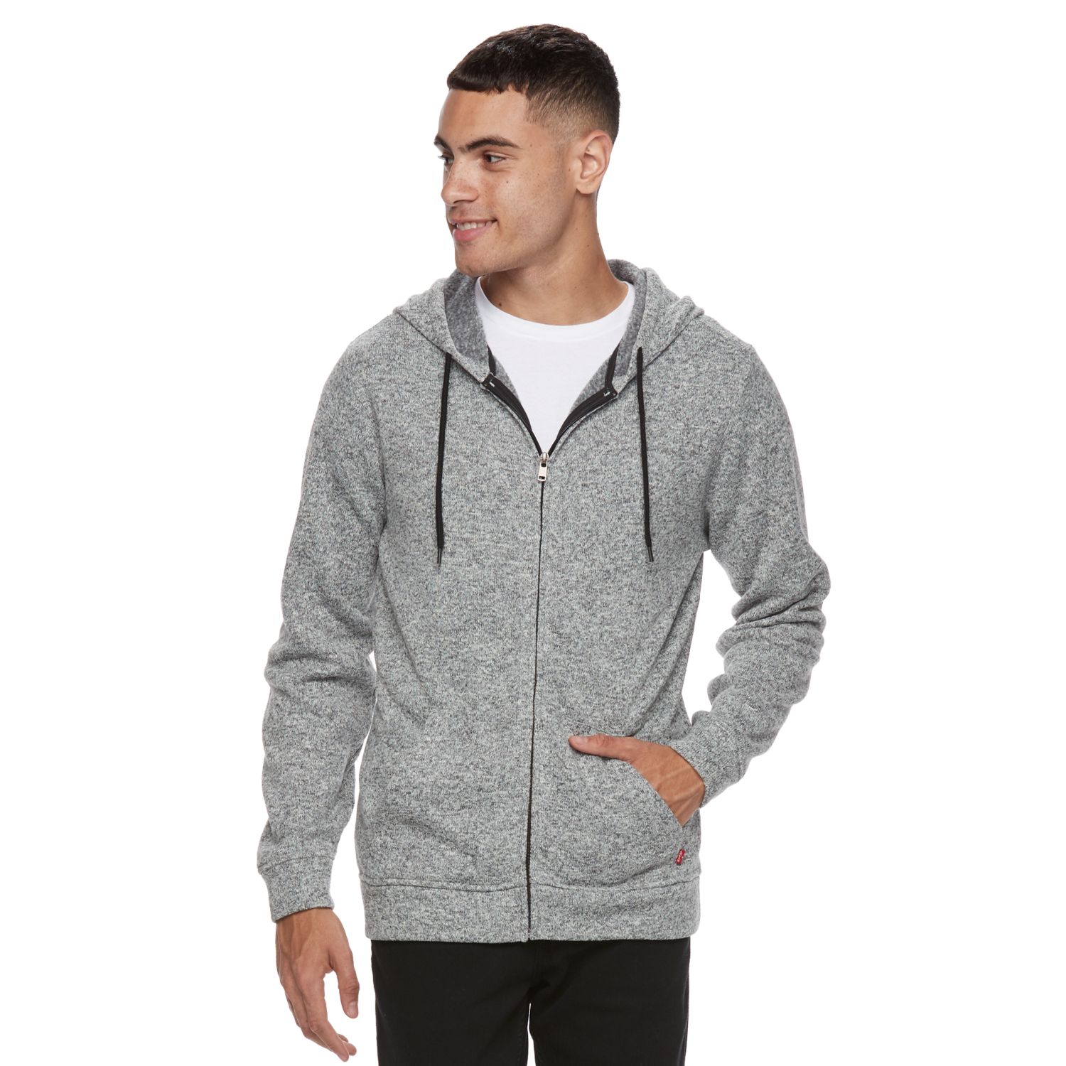 levi's full zip hoodie