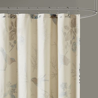 Madison Park Pierce Printed Shower Curtain