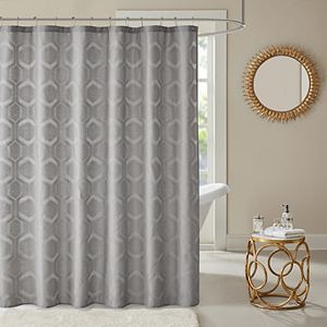 Madison Park Cabot Semi Sheer Shower Curtain