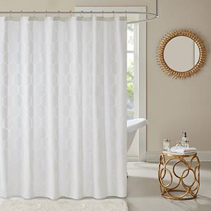 Madison Park Cabot Semi Sheer Shower Curtain