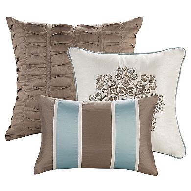 Madison Park 7-piece Lorraine Jacquard Comforter Set