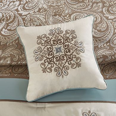 Madison Park 7-piece Lorraine Jacquard Comforter Set