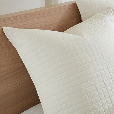 Madison Park Maize Jacquard Cotton Comforter Set with Throw Pillows