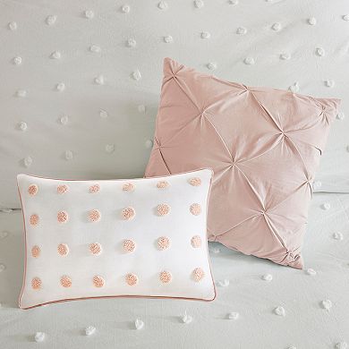 Madison Park 7-piece Jojo Cotton Comforter Set with Throw Pillows